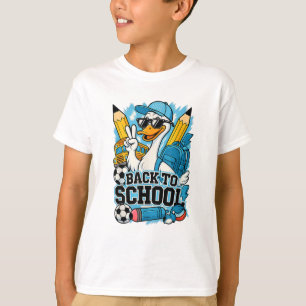 Cool Duck Back to School Funny Boys Kids T-Shirt