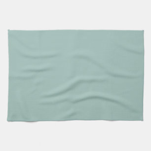 Cool Duck egg blue - add own text, image, design Kitchen Towel
