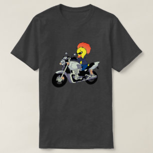 Cool Duck Riding a Motorcycle T-Shirt