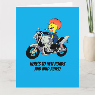 Cool Duck Says Goodbye in Style Card