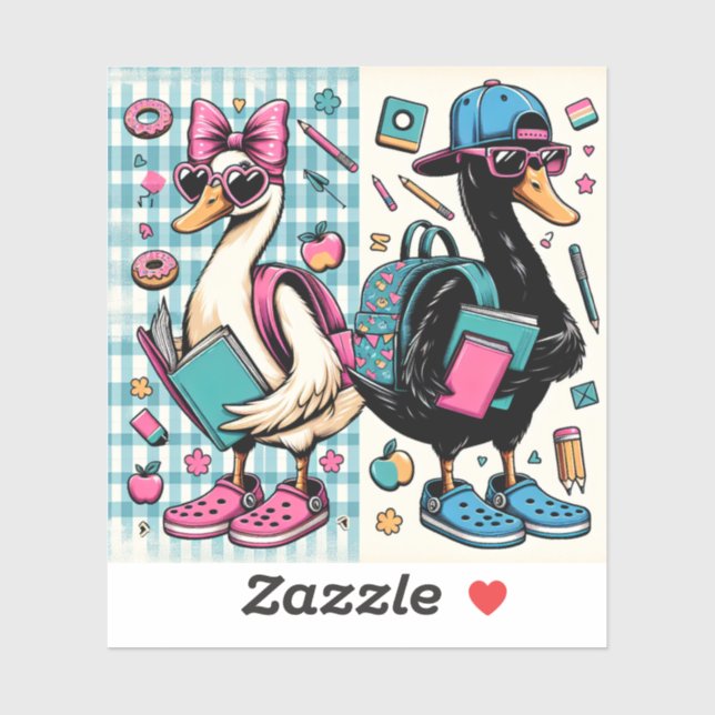 Cool Ducks Back to School (Sheet)