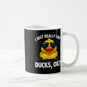 Cool Ducks For Men Women Duck Lovers Owner Duck Hu Coffee Mug
