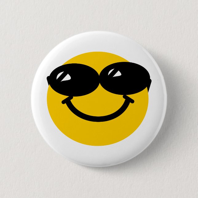 Cool dude 2 inch round button (Front)
