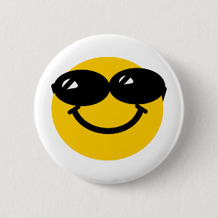 Cool dude 2 inch round button