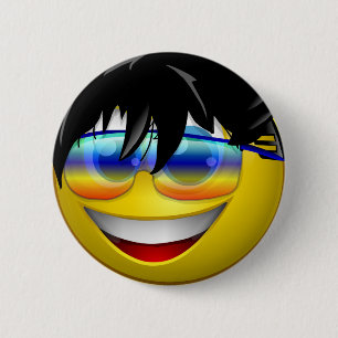 COOL DUDE 2 INCH ROUND BUTTON