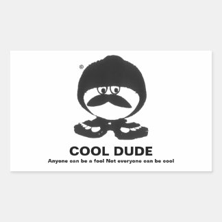 cool dude sticker