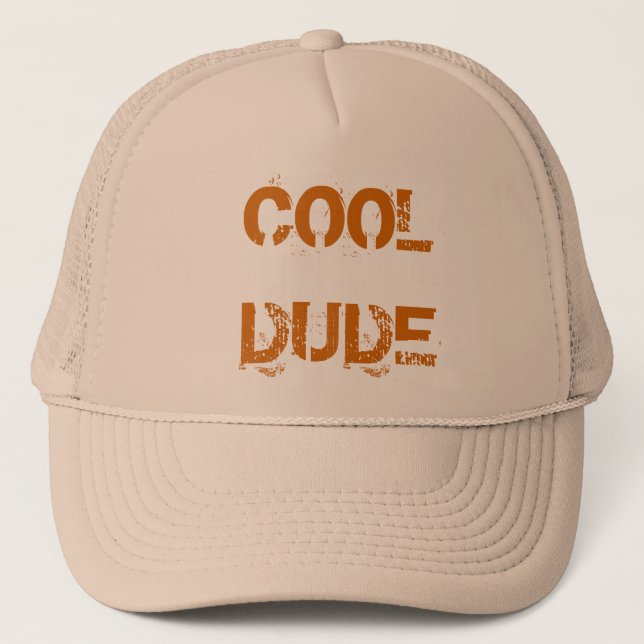 COOL   DUDE TRUCKER HAT (Front)