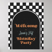 Cool Dude Welcome Poster | Skateboard Sign