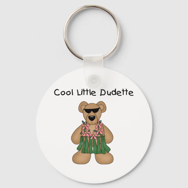 Cool Dudette Keychain (Front)