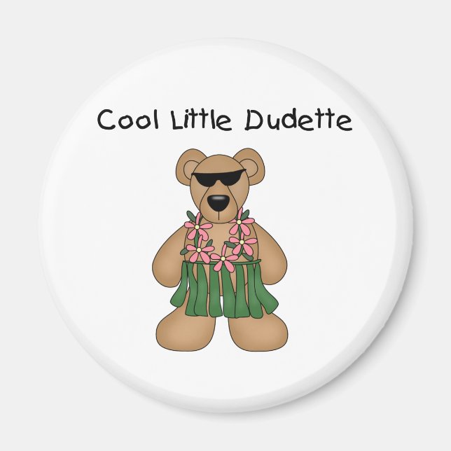 Cool Dudette Magnet (Front)