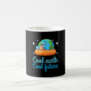 Cool earth, Cool future - Earth Coffee Mug