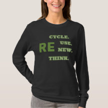 cool earth day 2023 recycle reuse rethink shirts
