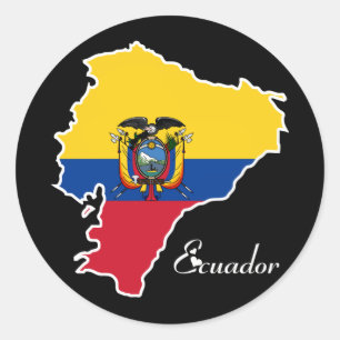 Cool Ecuador Classic Round Sticker