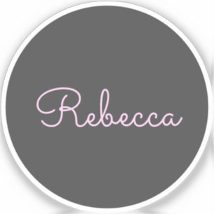 Cool Editable Pink Retro-Modern Script Design