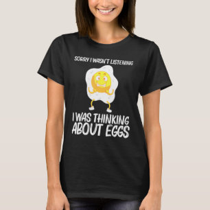Cool Egg For Men Women Fried Baked Poached Protein T-Shirt