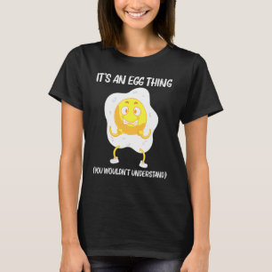 Cool Egg For Men Women Fried Baked Poached Protein T-Shirt