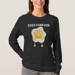 Cool Egg For Men Women Fried Baked Poached Protein T-Shirt