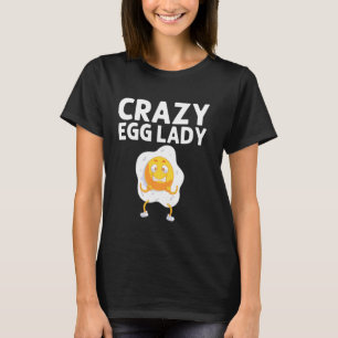 Cool Egg For Women Mom Fried Baked Poached Protein T-Shirt