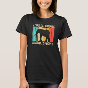 Cool Elephant For Men Women Vintage Elephant T-Shirt