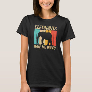 Cool Elephant For Men Women Vintage Elephant T-Shirt