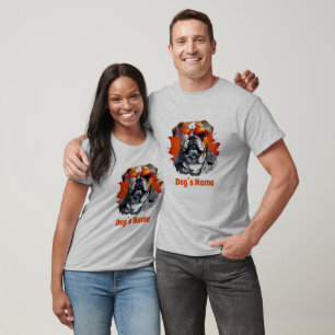 Cool English Bulldog With Sunglasses T-Shirt