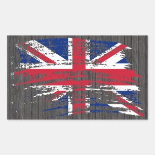 Cool English flag design Sticker