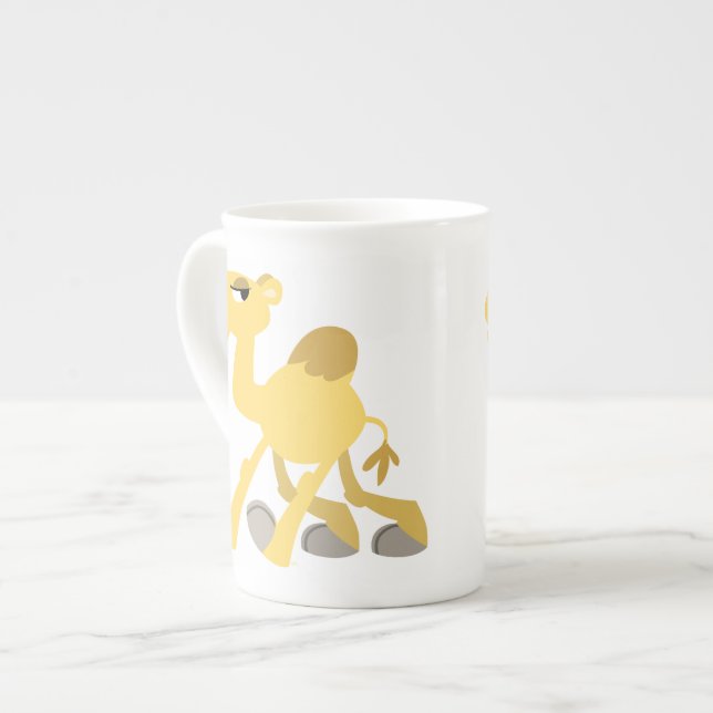 Cool et mignon dessin Camel os Chine Mug (Devant gauche)