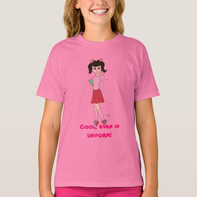 Cool, even in uniform! T-Shirt (Front)