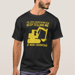 Cool Excavator For Men Women Heavy Equipment Opera T-Shirt