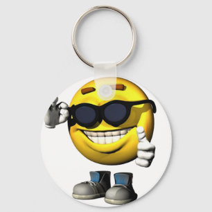 Cool Face Key Chain