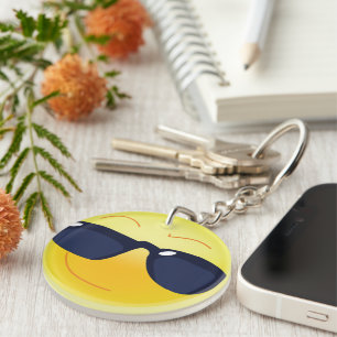 COOL FACE KEYCHAIN