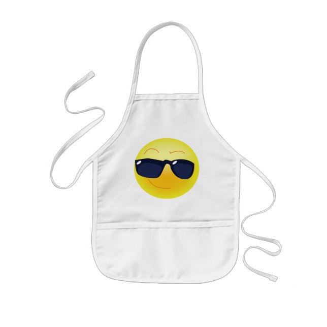 COOL FACE KIDS APRON (Front)