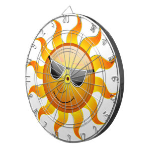 COOL FACE SUNSHINE DARTBOARD