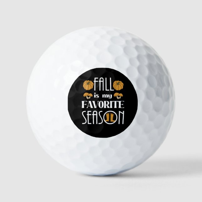Cool Fall  Golf Balls (Front)