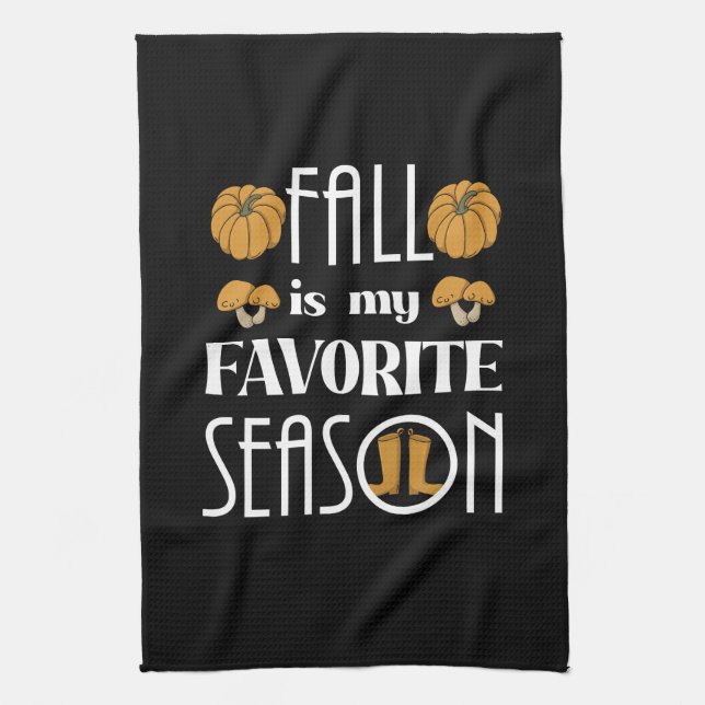 Cool Fall  Kitchen Towel (Vertical)