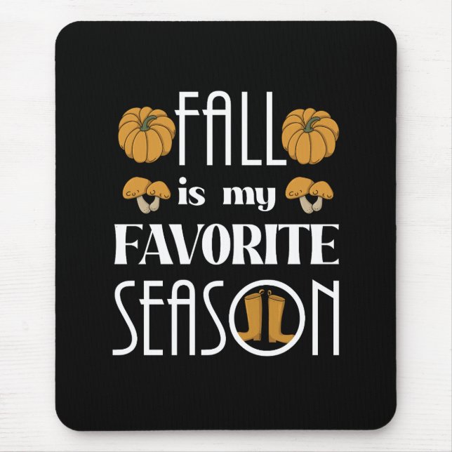Cool Fall  Mouse Pad (Front)