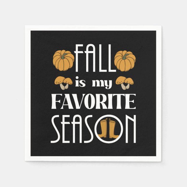 Cool Fall  Napkin (Front)