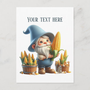 Cool Farmer corn customizable Postcard