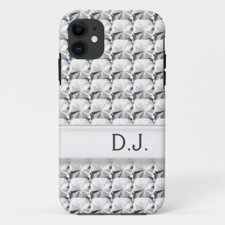 cool, fashion, clear gem stone, diamond iPhone 11 case