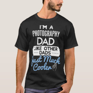 Cool Fathers Day Design Photography Dad Premium T-Shirt