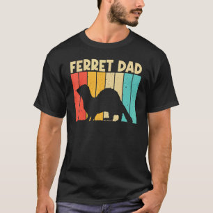 Cool Ferret For Dad Father Ferret   Pet Animal T-Shirt