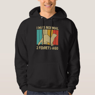 Cool Ferret For Men Women Animal Ferret Owner Rod Hoodie
