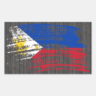 Cool Filipino flag design Sticker