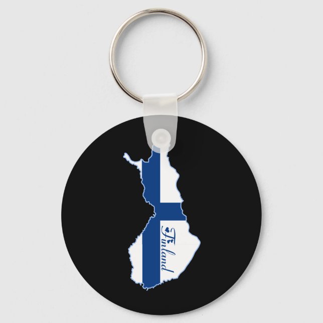 Cool Finland Keychain (Front)