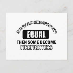 Cool Firefighting designs Postcard