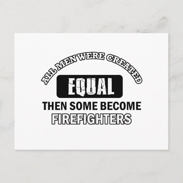 Cool Firefighting designs Postcard (Front)