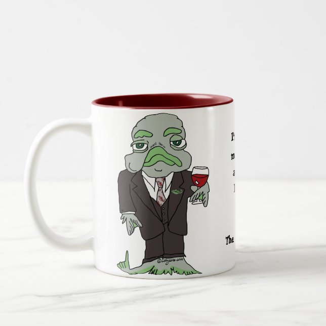 Cool Fish Gifts Coffee Mug (Left)