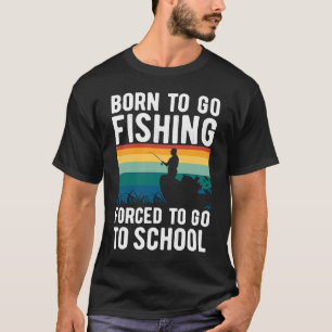Cool Fishing For Men Women Kids Bass Fishing Fishe T-Shirt
