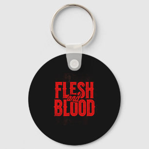 Cool Flesh And Blood Statement Emblem For Man And  Keychain