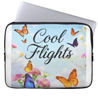 Cool Flights Butterfly Laptop Sleeve